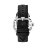  Shop Authentic Fossil Townsman Automatic Skeleton Blue Dial Black Leather Strap Watch for Men - ME3200 - Luxxuri