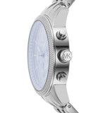  Shop Authentic Michael Kors Hutton Chronograph Blue Dial Blue Steel Strap Watch For Men - MK8952 - Luxxuri