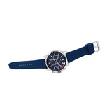  Shop Authentic Tommy Hilfiger Mason Blue Dial Blue Rubber Strap Watch for Men - 1791791 - Luxxuri