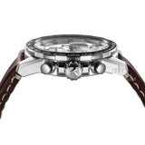  Shop Authentic Tissot Supersport Chrono Silver Dial Brown Leather Strap Watch for Men - T125.617.16.031.00 - Luxxuri