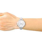  Shop Authentic Marc Jacobs Sally Silver Dial Silver Steel Strap Watch for Women - MBM3362 - Luxxuri