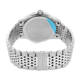  Shop Authentic Gucci G Timeless Brown Dial Silver Steel Strap Watch For Men - YA126406 - Luxxuri