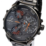 Shop Authentic Diesel Mr Daddy 2.0 Chronograph Grey Dial Grey Steel Strap Watch For Men - DZ7315 - Luxxuri