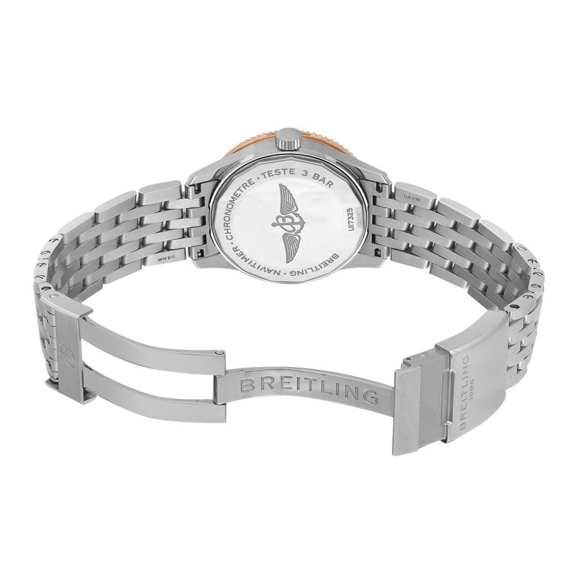  Shop Authentic Breitling Navitimer Automatic 38mm Stainless Steel Mens Watch - A17325211G1A1 - Luxxuri