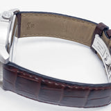  Shop Authentic Tissot Automatics III Steel White Dial Brown Leather Strap Watch For Men - T065.430.16.031.00 - Luxxuri