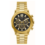  Shop Authentic Guess Edge Chronograph Black Dial Gold Steel Strap Watch For Men - GW0539G2 - Luxxuri