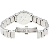  Shop Authentic Calvin Klein City Silver Dial Silver Steel Strap Watch for Women - K2G23126 - Luxxuri