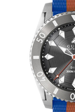  Shop Authentic Gucci Dive Automatic Grey Dial Two Tone Rubber Strap Watch for Men - YA136352 - Luxxuri