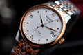 Tissot T Classic Le Locle Powermatic 80 Silver Dial Two Tone Steel Strap Watch For Men - T006.407.22.036.00