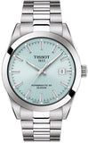  Shop Authentic Tissot Gentleman Powermatic 80 Silicium Ice Blue Silver Steel Strap Watch For Men - T127.407.11.351.00 - Luxxuri