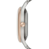  Shop Authentic Emporio Armani Meccanico White Dial Two Tone Steel Strap Watch For Men - AR1921 - Luxxuri