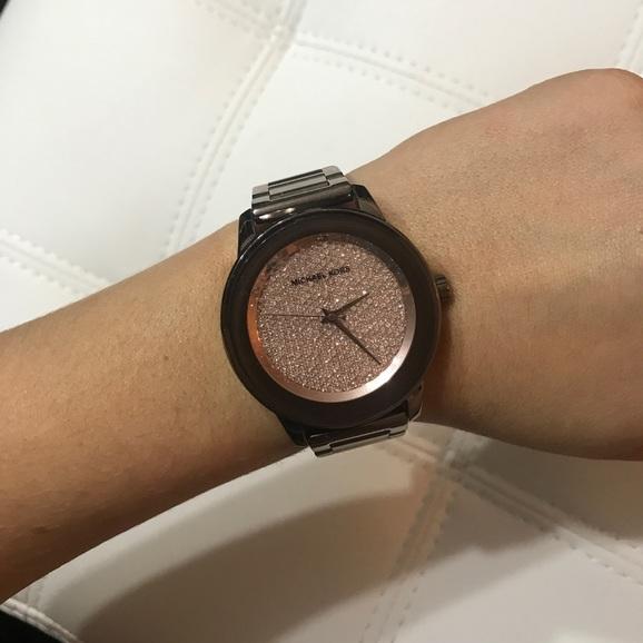  Shop Authentic Michael Kors Kinley Brown Dial Brown Steel Strap Watch for Women - MK6245 - Luxxuri