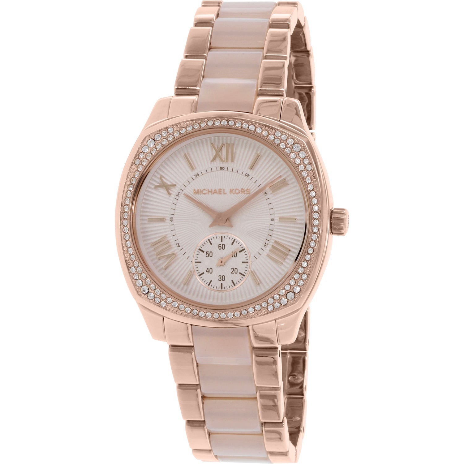  Shop Authentic Michael Kors Bryn Rose Gold Dial Two Tone Steel Strap Watch for Women - MK6135 - Luxxuri
