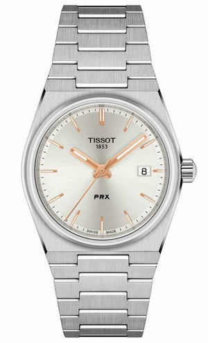  Shop Authentic Tissot PRX Silver Dial Silver Steel Strap Watch For Women - T137.210.11.031.00 - Luxxuri