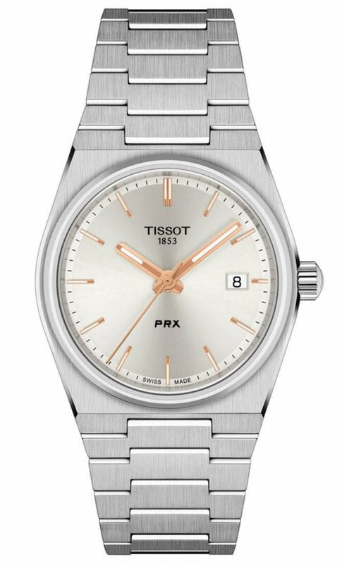  Shop Authentic Tissot PRX Silver Dial Silver Steel Strap Watch For Women - T137.210.11.031.00 - Luxxuri