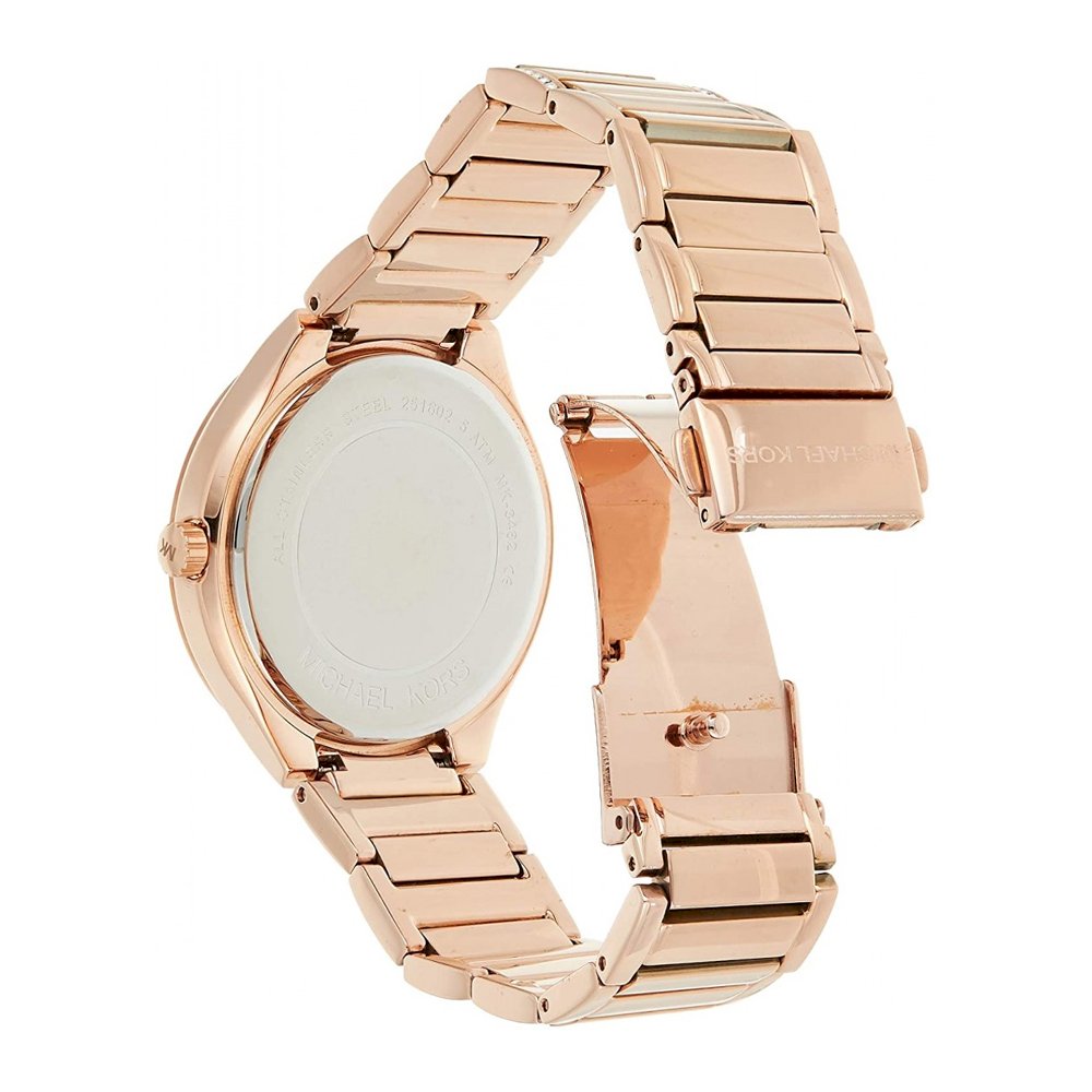  Shop Authentic Michael Kors Kinley Rose Gold Dial Rose Gold Steel Strap Watch for Women - MK6210 - Luxxuri