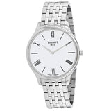  Shop Authentic Tissot T Classic Tradition 5.5 White Dial Watch For Men - T063.409.11.018.00 - Luxxuri