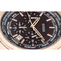  Shop Authentic Guess Pursuit Chronograph Brown Dial Brown Leather Strap Watch for Men - W0500G3 - Luxxuri