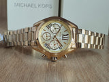  Shop Authentic Michael Kors Bradshaw Gold Dial Gold Steel Strap Watch for Women - MK5798 - Luxxuri