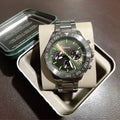  Shop Authentic Fossil Bannon Multifunction Chronograph Green Dial Grey Steel Strap Watch for Men - BQ2504 - Luxxuri