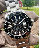  Shop Authentic Tag Heuer Aquaracer Black Dial Watch for Men - WAY211A.BA0928 - Luxxuri
