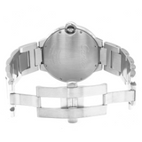  Shop Authentic Cartier Ballon Bleu de Cartier Black Dial Silver Steel Strap Watch for Men - W6920042 - Luxxuri