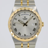  Shop Authentic Tudor Royal Automatic Silver Dial Two Tone Steel Strap Watch for Men - M28603-0001 - Luxxuri