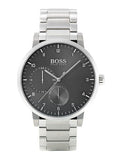  Shop Authentic Hugo Boss Oxygen Grey Dial Silver Steel Strap Watch for Men - 1513596 - Luxxuri
