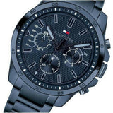  Shop Authentic Tommy Hilfiger Decker Chronograph Blue Dial Blue Steel Strap Watch for Men - 1791560 - Luxxuri