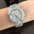  Shop Authentic Michael Kors Blair Silver Dial Silver Steel Strap Watch for Women - MK5165 - Luxxuri