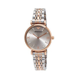  Shop Authentic Emporio Armani Gianni T Bar Grey Dial Two Tone Steel Strap Watch For Women - AR1841 - Luxxuri