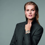  Shop Authentic Hugo Boss Hera Chronograph Silver Dial Two Tone Steel Strap Watch for Women - 1502446 - Luxxuri