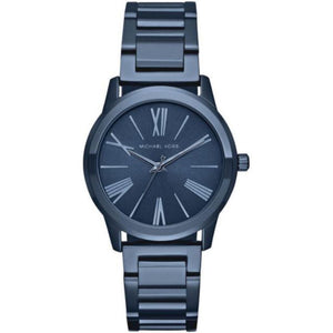  Shop Authentic Michael Kors Hartman Quartz Blue Dial Blue Steel Strap Watch For Women - MK3509 - Luxxuri