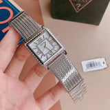  Shop Authentic Guess Highline White Dial Silver Mesh Bracelet Watch For Women - W0826L1 - Luxxuri