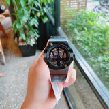  Shop Authentic Maserati Potenza Automatic Black Dial Black Leather Strap Watch For Men - R8821108009 - Luxxuri