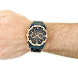  Shop Authentic Guess Jolt Analog Blue Dial Blue Steel Strap Watch for Men - W0377G4 - Luxxuri
