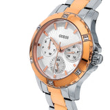  Shop Authentic Guess Mist Quartz Silver Dial Two Tone Steel Strap Watch For Women - W0443L4 - Luxxuri