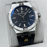  Shop Authentic Maurice Lacroix Aikon Automatic Black Dial Black Rubber Strap Watch For Men - AI6008-SS000-330-2 - Luxxuri