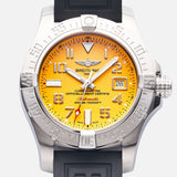  Shop Authentic Breitling Avenger II Seawolf Yellow Dial Mens Watch - A1733110/I519/153S - Luxxuri