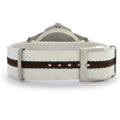  Shop Authentic Gucci G Timeless Quartz White DIal White NATO Strap Watch For Men - YA126322 - Luxxuri