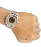  Shop Authentic Emporio Armani Meccanico Multicolor Dial Silver Steel Strap Watch For Men - AR1922 - Luxxuri