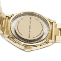  Shop Authentic Marc Jacobs Marc Tether Transparent Gold Dial Gold Steel Strap Watch for Women - MBM3413 - Luxxuri