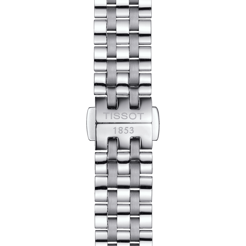  Shop Authentic Tissot T Classic Carson Premium Silver Dial Silver Steel Strap Watch for Women - T122.207.11.031.00 - Luxxuri