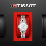  Shop Authentic Tissot T Classic Carson Premium Silver Dial Silver Steel Strap Watch for Women - T122.207.11.031.00 - Luxxuri