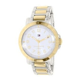  Shop Authentic Tommy Hilfiger Damen Silver Dial Two Tone Steel Strap Watch for Women - 1781398 - Luxxuri