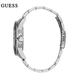  Shop Authentic Guess G Twist Diamonds Silver Dial Silver Steel Strap Watch For Women - W1201L1 - Luxxuri