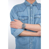  Shop Authentic Fossil The Commuter Black Dial Silver Steel Strap Watch for Men - FS5391 - Luxxuri