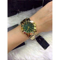  Shop Authentic Marc Jacobs Amy Green Dial Gold Steel Strap Watch for Women - MBM8609 - Luxxuri