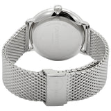  Shop Authentic Calvin Klein High Noon Quartz Blue Dial Silver Mesh Bracelet Watch for Men - K8M2112N - Luxxuri
