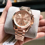  Shop Authentic Michael Kors Bradshaw Rose Gold Dial Rose Gold Steel Strap Watch for Women - MK5503 - Luxxuri